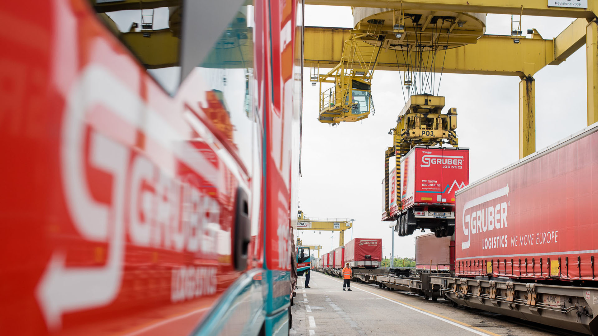 Die neue Bahnverbindung zwischen Kreuztal und Verona für intermodalen Verkehr