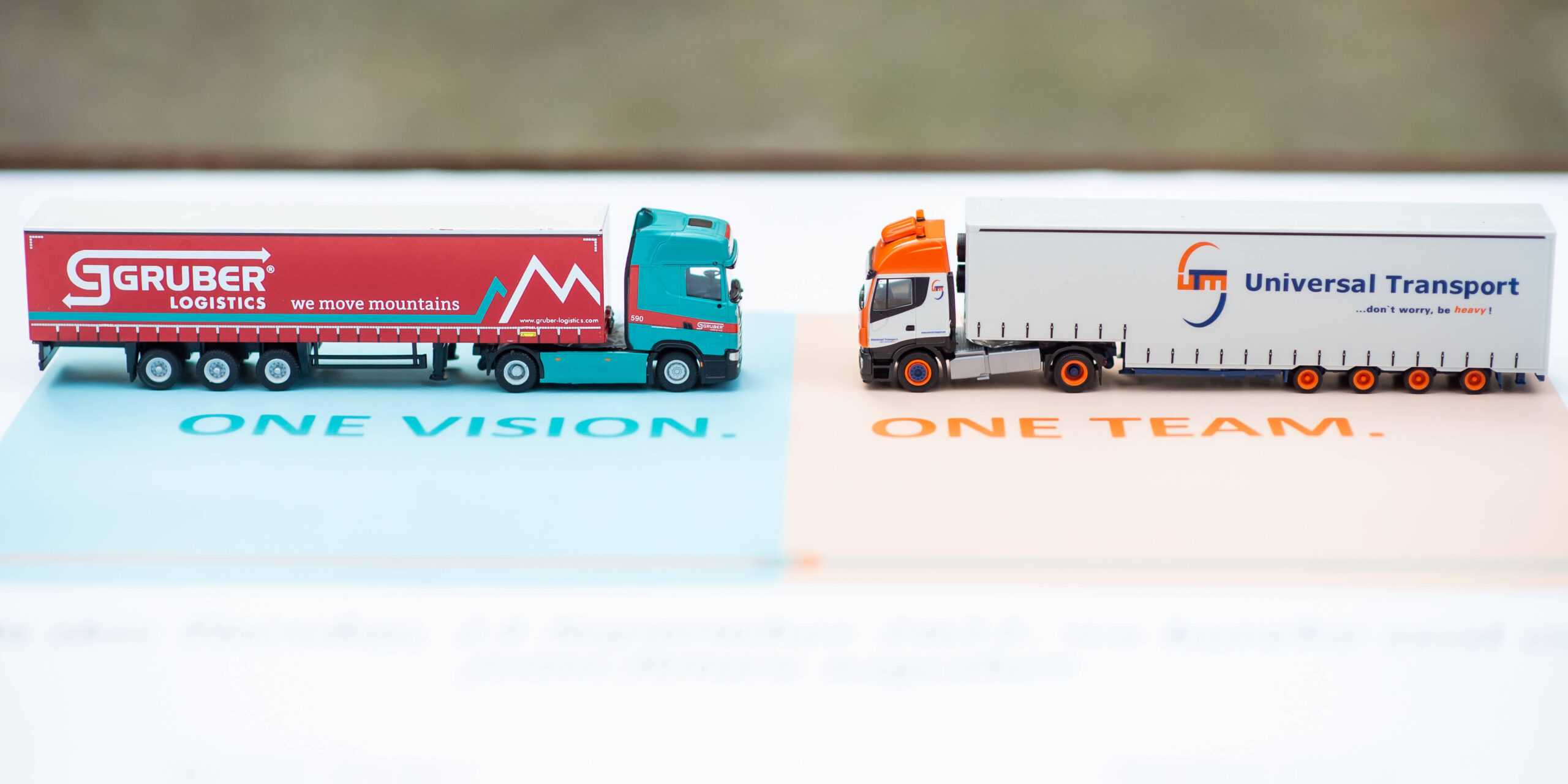 Nouveau leader européen du marché du transport routier de charges lourdes: Gruber Logistics et Universal Transport se dirigent vers un avenir conjoint