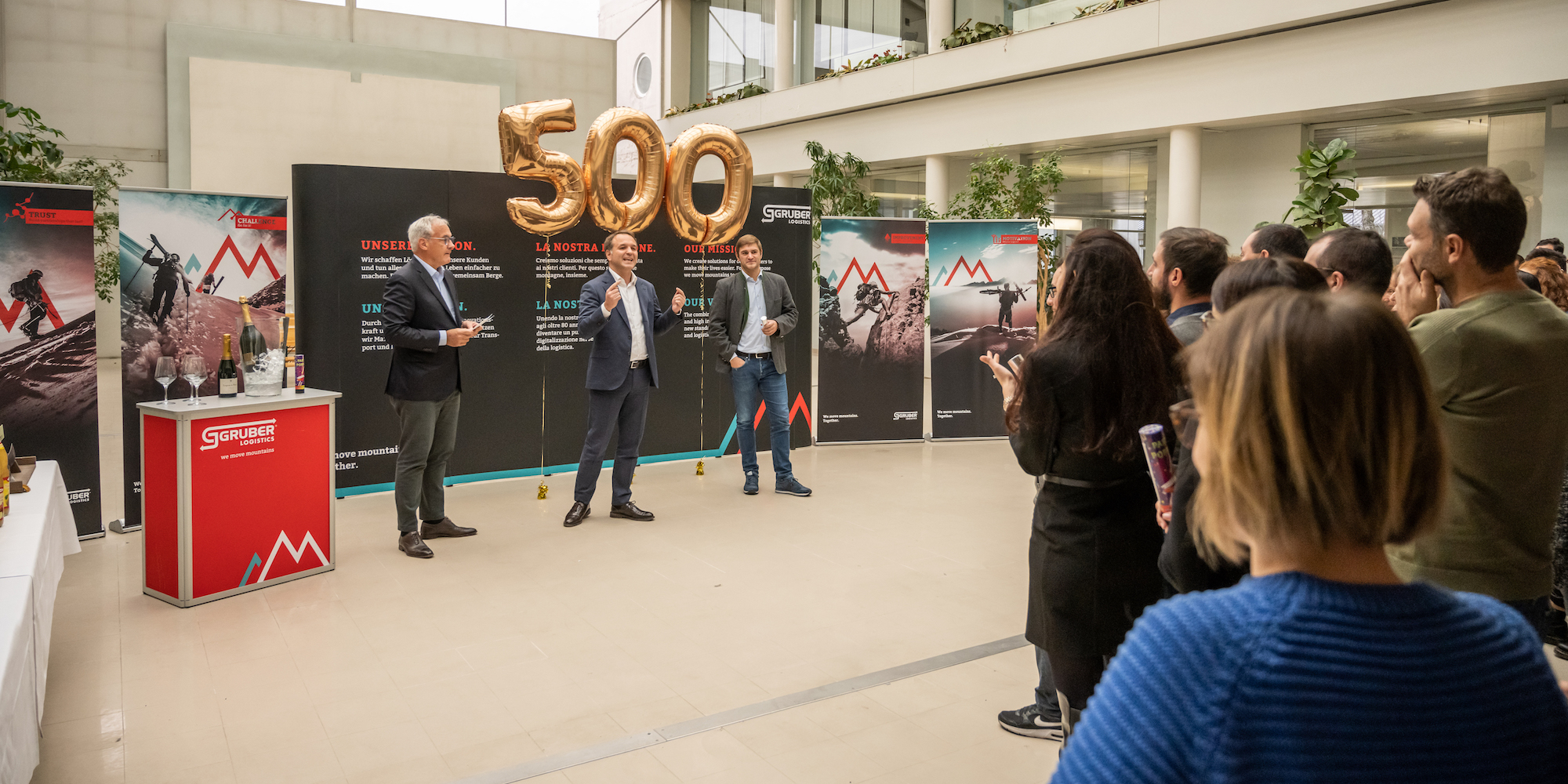 GRUBER Logistics celebrates 500 million turnover milestone