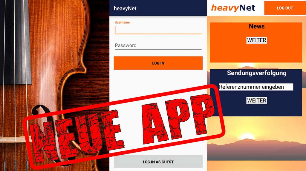 App allows easy customer access to “heavyNet”