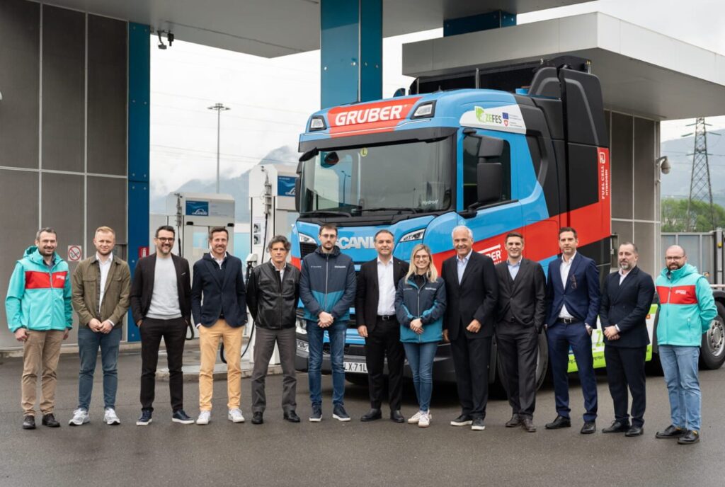 Gruber Logistics and Scania: the pioneers of hydrogen in Italy with the ...